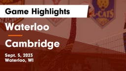 Waterloo  vs Cambridge  Game Highlights - Sept. 5, 2023