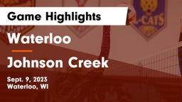 Waterloo  vs Johnson Creek  Game Highlights - Sept. 9, 2023