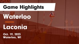 Waterloo  vs Laconia  Game Highlights - Oct. 19, 2023