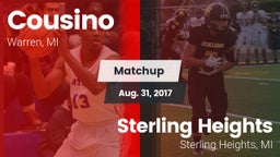 Matchup: Cousino vs. Sterling Heights  2017