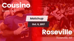 Matchup: Cousino vs. Roseville  2017