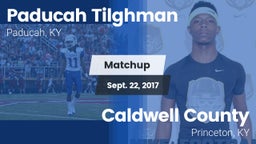 Matchup: Paducah Tilghman vs. Caldwell County  2017