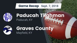 Recap: Paducah Tilghman  vs. Graves County  2018