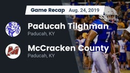 Recap: Paducah Tilghman  vs. McCracken County  2019
