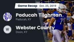 Recap: Paducah Tilghman  vs. Webster County  2019