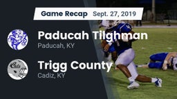 Recap: Paducah Tilghman  vs. Trigg County  2019