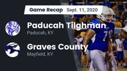 Recap: Paducah Tilghman  vs. Graves County  2020