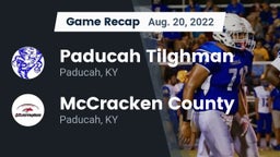Recap: Paducah Tilghman  vs. McCracken County  2022