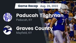 Recap: Paducah Tilghman  vs. Graves County  2022