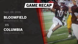 Recap: Bloomfield  vs. Columbia  2016