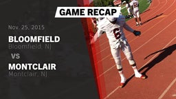 Recap: Bloomfield  vs. Montclair  2015