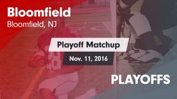 Matchup: Bloomfield vs. PLAYOFFS 2016