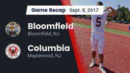 Recap: Bloomfield  vs. Columbia  2017