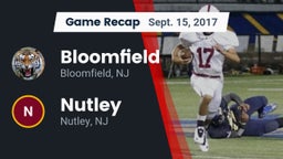 Recap: Bloomfield  vs. Nutley  2017