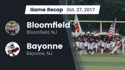 Recap: Bloomfield  vs. Bayonne  2017