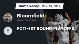 Recap: Bloomfield  vs. PCTI-1ST ROUND PLAYOFFS 2017