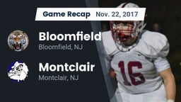 Recap: Bloomfield  vs. Montclair  2017