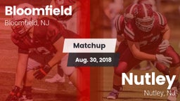 Matchup: Bloomfield vs. Nutley  2018