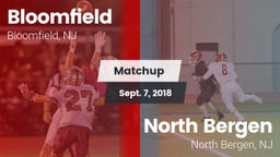 Matchup: Bloomfield vs. North Bergen  2018