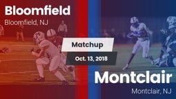 Matchup: Bloomfield vs. Montclair  2018
