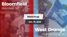 Matchup: Bloomfield vs. West Orange  2018