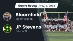 Recap: Bloomfield  vs. JP Stevens  2018