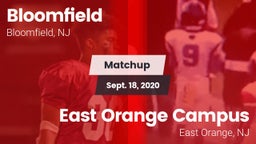 Matchup: Bloomfield vs. East Orange Campus  2020