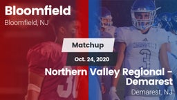 Matchup: Bloomfield vs. Northern Valley Regional -Demarest 2020