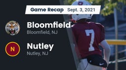Recap: Bloomfield  vs. Nutley  2021