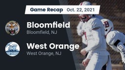 Recap: Bloomfield  vs. West Orange  2021