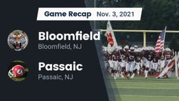 Recap: Bloomfield  vs. Passaic  2021
