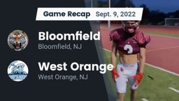 Recap: Bloomfield  vs. West Orange  2022