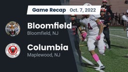 Recap: Bloomfield  vs. Columbia  2022