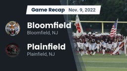 Recap: Bloomfield  vs. Plainfield  2022