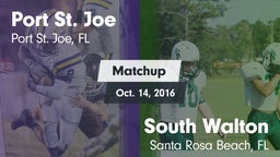 Matchup: Port St. Joe vs. South Walton  2016