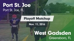 Matchup: Port St. Joe vs. West Gadsden  2016