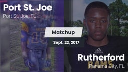 Matchup: Port St. Joe vs. Rutherford  2017