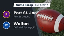 Recap: Port St. Joe  vs. Walton  2017