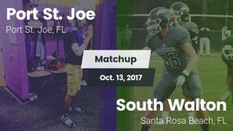 Matchup: Port St. Joe vs. South Walton  2017