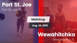 Matchup: Port St. Joe vs. Wewahitchka  2018