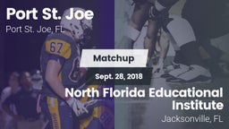 Matchup: Port St. Joe vs. North Florida Educational Institute  2018