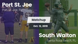 Matchup: Port St. Joe vs. South Walton  2018