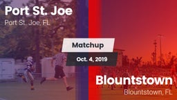Matchup: Port St. Joe vs. Blountstown  2019
