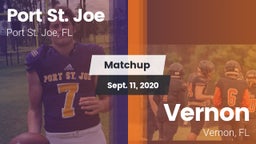 Matchup: Port St. Joe vs. Vernon  2020