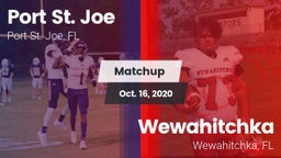 Matchup: Port St. Joe vs. Wewahitchka  2020