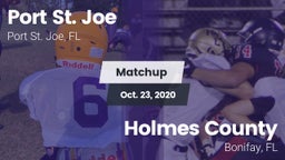 Matchup: Port St. Joe vs. Holmes County  2020