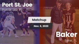 Matchup: Port St. Joe vs. Baker  2020