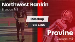 Matchup: Northwest Rankin vs. Provine  2017