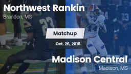 Matchup: Northwest Rankin vs. Madison Central  2018