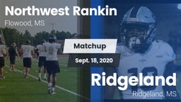 Matchup: Northwest Rankin vs. Ridgeland  2020